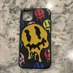 Colorful Dripping Smiley IPhone 11 Case